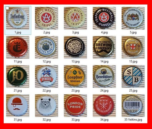 Kronkorken bottle caps - bottle,