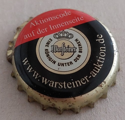 Kronkorken warsteiner auktion - kronkorken,
